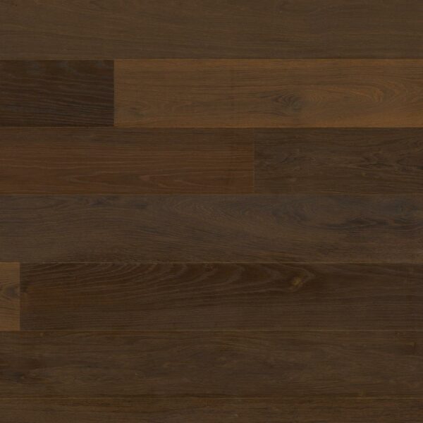 Landhausdiele Eiche geräuchert 14/Chêne fumé 14/Rovere fumé 14 Gebürstet Klebeparkett naturgeölt gefast