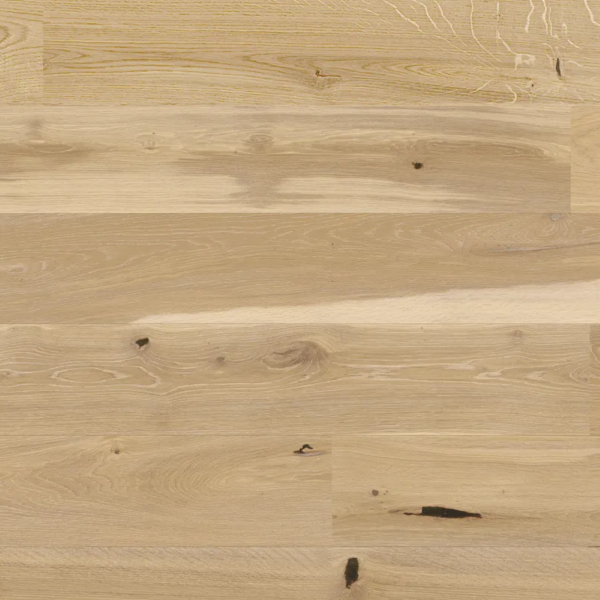 Landhausdiele Eiche 45 Crema/Chêne 45 Crema/Rovere 45 Crema Gebürstet Klebeparkett B-Protect gefast